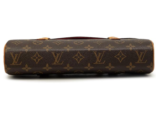 Louis Vuitton Monogram Sonatine Handtasche Braun - Ansicht 3