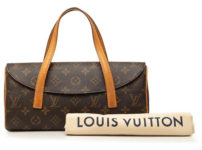 Louis Vuitton Monogram Sonatine Handtasche Braun - Ansicht 7