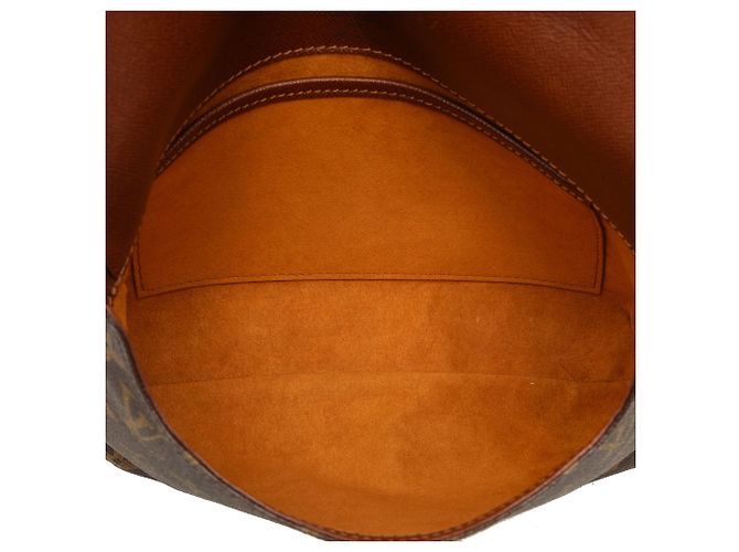 Bolsa de Ombro Louis Vuitton Monogram Musette Tango Castanha com Alça Curta Marrom - vista 4