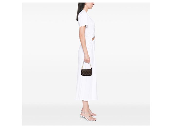 Bolso Louis Vuitton Monogram Mini Pochette Accessoires Marrón Castaño - vista 5