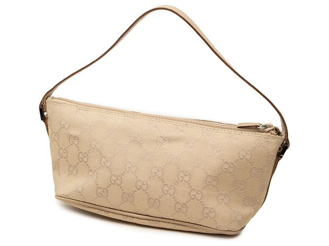 Borsa a tracolla Boat in tela GG Gucci Beige - vista 2