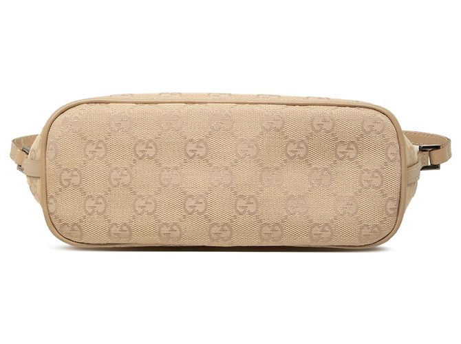 Borsa a tracolla Boat in tela GG Gucci Beige - vista 3