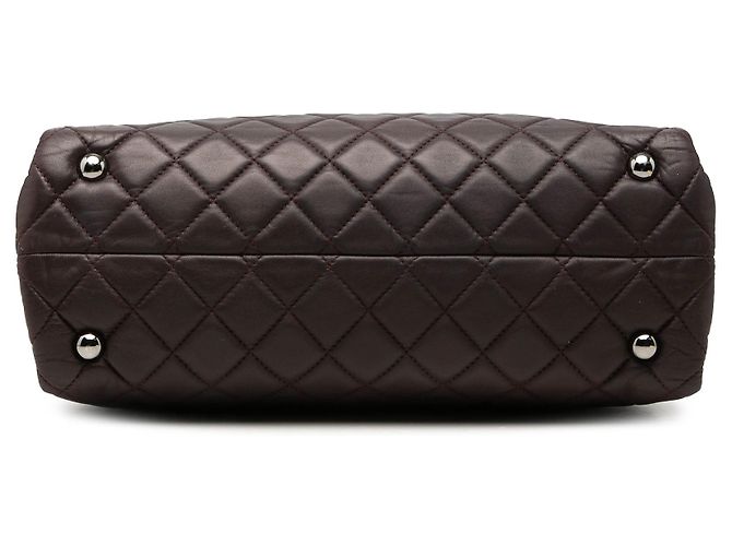 Bolso Chanel Small Quilted Lambskin Coco Loop Tote Rojo Roja - vista 3