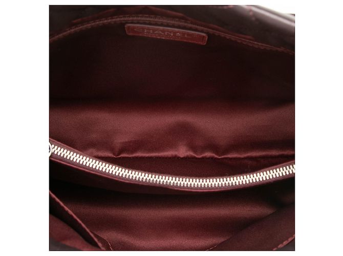 Bolso Chanel Small Quilted Lambskin Coco Loop Tote Rojo Roja - vista 4