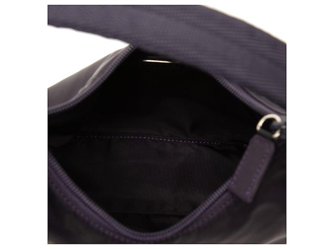 Prada Mini Tessuto Sport Schultertasche Lila - Ansicht 4
