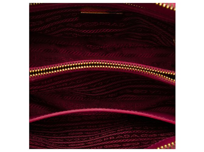 Bolso Prada Small Saffiano Lux Promenade Rosa - vista 4