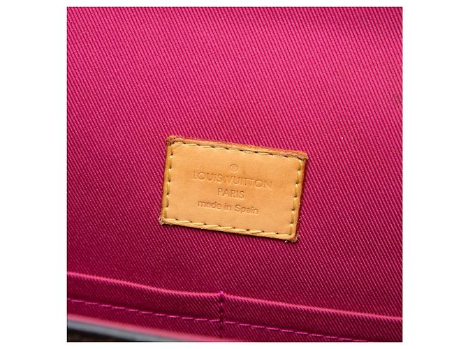 Borsa Satchel Louis Vuitton Monogram Cluny BB Marrone - vista 5