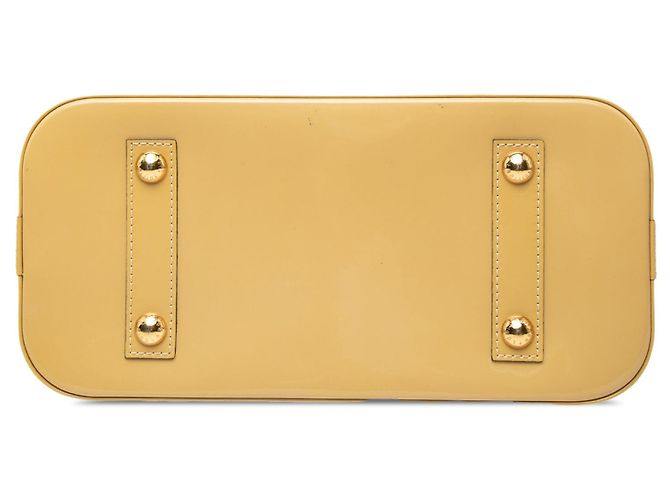 Louis Vuitton Monogram Vernis Alma PM Handtasche Beige - Ansicht 3