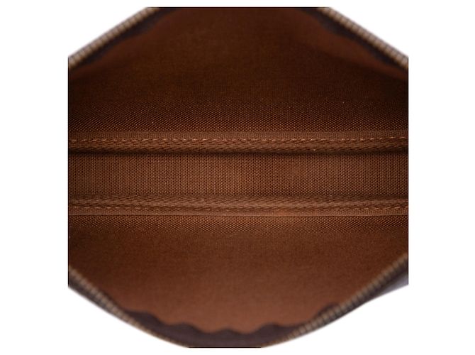 Bolso de hombro Louis Vuitton Monogram Pochette Accessoires Marrón Castaño - vista 4