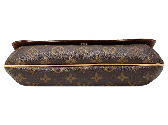 Sac à épaule Louis Vuitton Monogram Musette Tango marron à courte bandoulière - vue 3