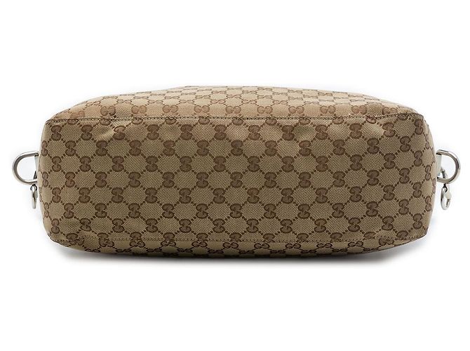 Sac Satchel Gucci GG Canvas Icon Bit Beige - vue 3