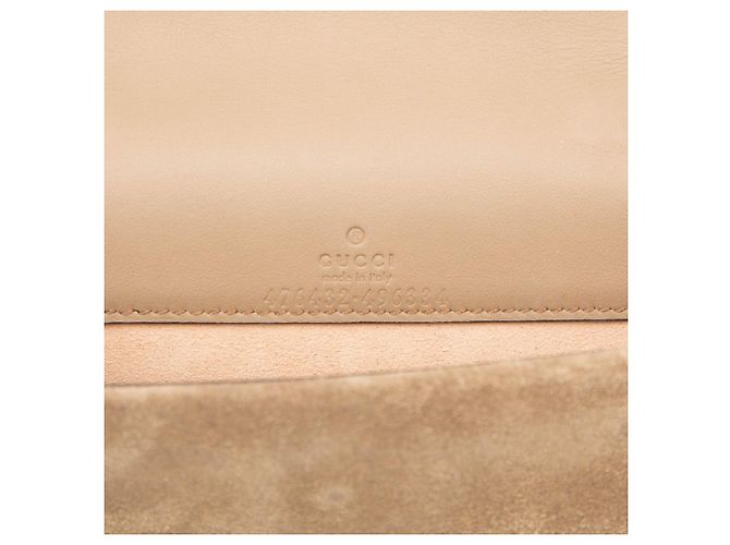 Borsa a tracolla Gucci Mini GG Supreme Dionysus Beige - vista 5