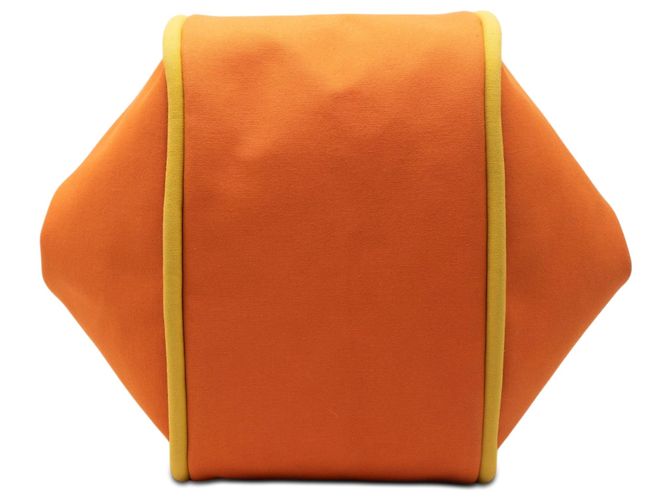 Hermès Toile Lindy Strandtasche Orange - Ansicht 3