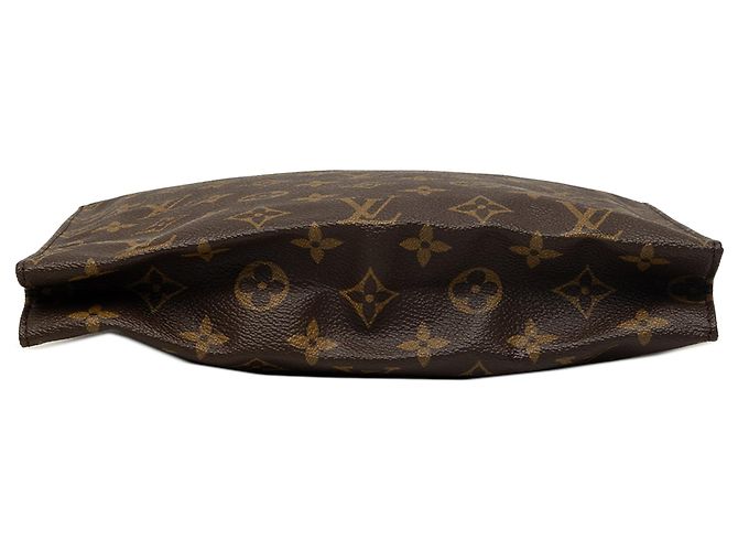 Beauty case Louis Vuitton Monogram marrone 26 Clutch Bag - vista 3