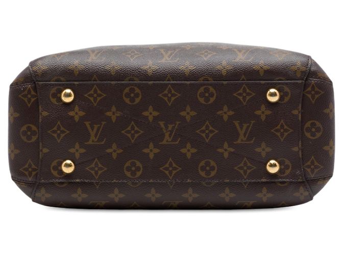 Bolso Satchel Louis Vuitton Monogram Montaigne MM Marrón Castaño - vista 3