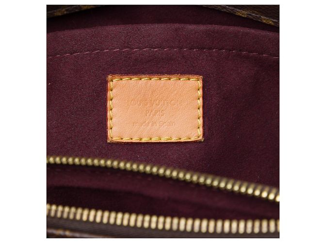 Bolso Satchel Louis Vuitton Monogram Montaigne MM Marrón Castaño - vista 5