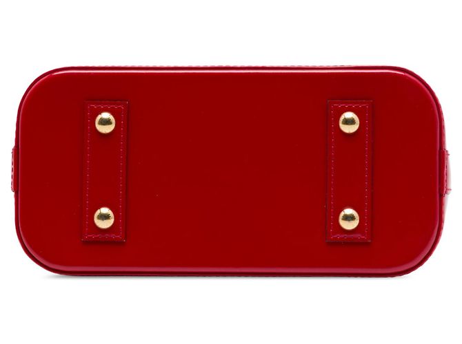 Louis Vuitton Monogram Vernis Alma BB Satchel Rot - Ansicht 3