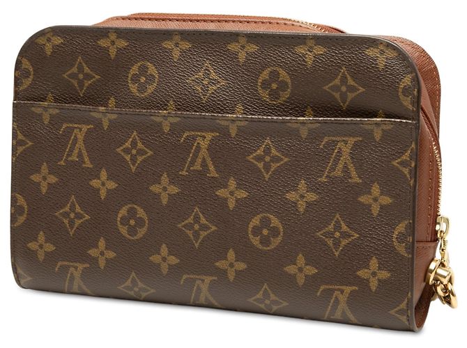 Bolso de mano Louis Vuitton Monogram Orsay Marrón Castaño - vista 2