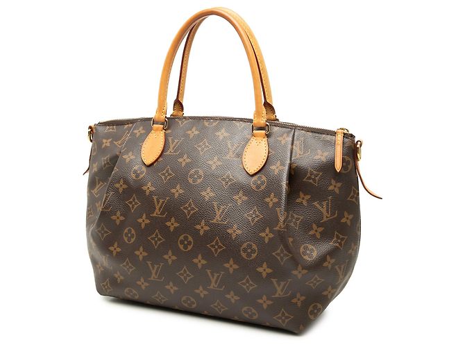 Borsa Satchel Louis Vuitton Monogram Turenne MM Marrone - vista 2