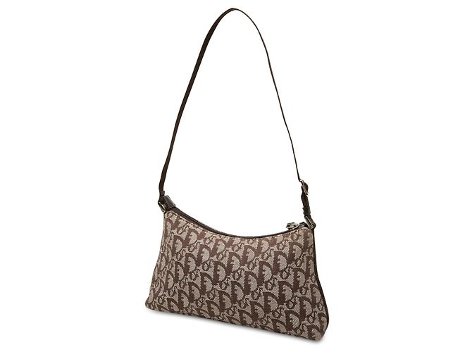 Autre Marque Borsa a tracolla pochette Dior Diorissimo Trotter Canvas marrone - vista 2
