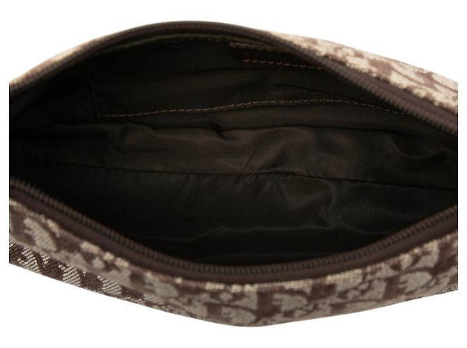 Autre Marque Borsa a tracolla pochette Dior Diorissimo Trotter Canvas marrone - vista 4