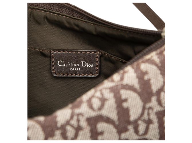 Autre Marque Borsa a tracolla pochette Dior Diorissimo Trotter Canvas marrone - vista 5