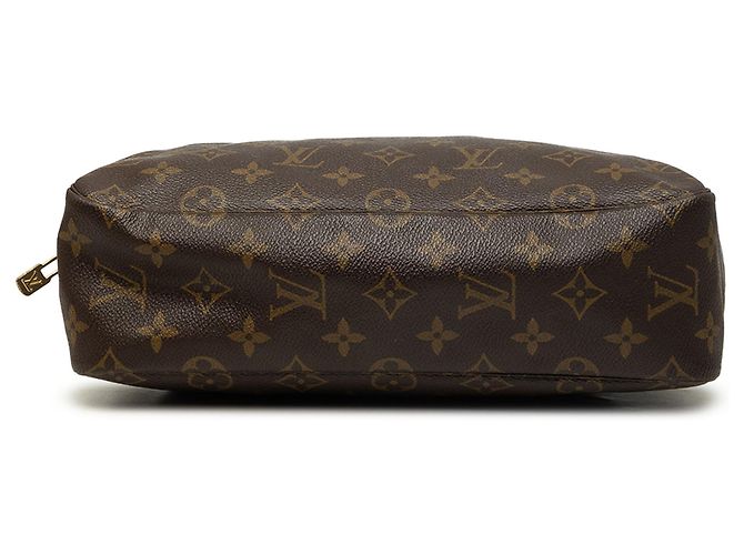 Borsa a pochette Louis Vuitton Monogram Trousse Toilette 28 Marrone - vista 3