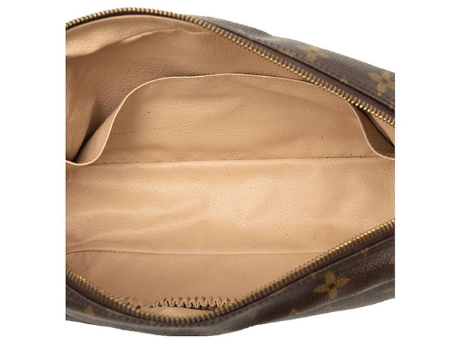 Borsa a pochette Louis Vuitton Monogram Trousse Toilette 28 Marrone - vista 4