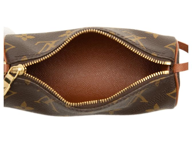 Louis Vuitton Monogram Papillon Pochette Handtasche Braun - Ansicht 4