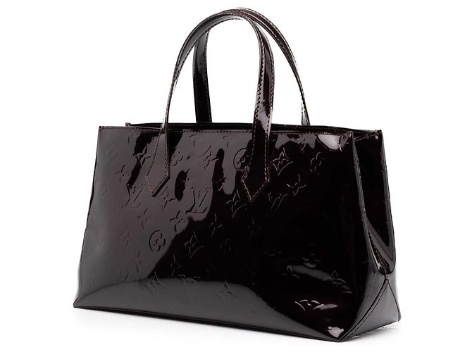 Borsa a mano Wilshire PM in Monogram Vernis viola di Louis Vuitton Porpora - vista 2