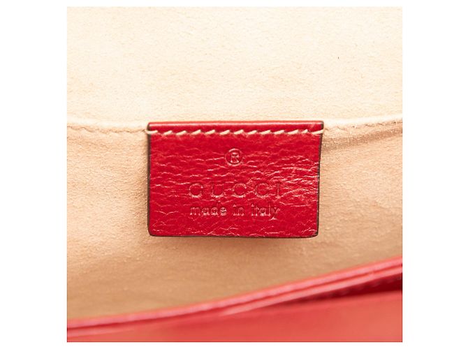 Borsa a tracolla Gucci Small Suede Web Ophidia Chain Blu - vista 5