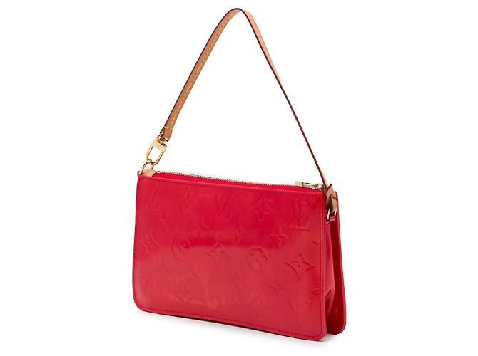 Bolso de hombro Pochette Lexington Louis Vuitton Monogram Vernis rojo Roja - vista 2