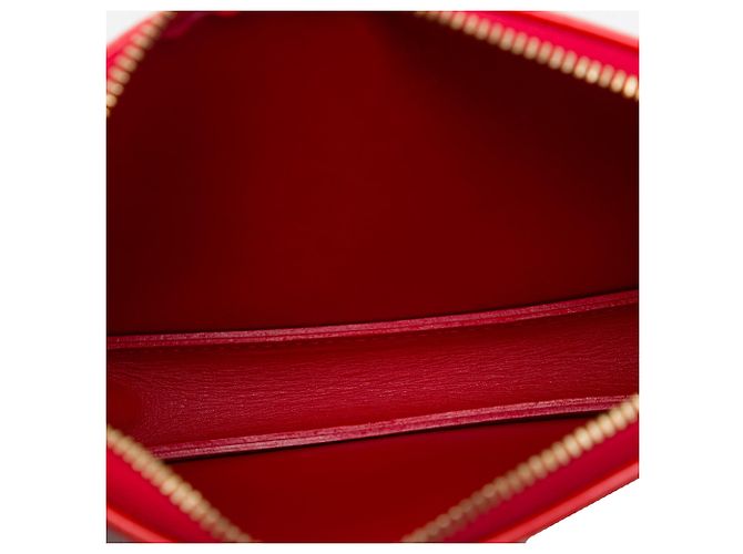 Bolso de hombro Pochette Lexington Louis Vuitton Monogram Vernis rojo Roja - vista 4