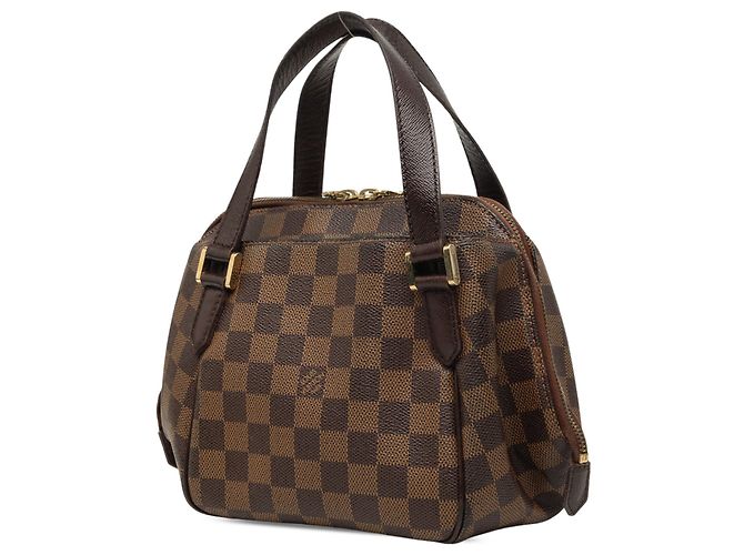 Bolso de mano Louis Vuitton Damier Ebene Belem PM Marrón Castaño - vista 2