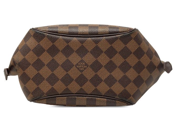 Bolso de mano Louis Vuitton Damier Ebene Belem PM Marrón Castaño - vista 3