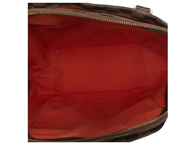 Bolso de mano Louis Vuitton Damier Ebene Belem PM Marrón Castaño - vista 4