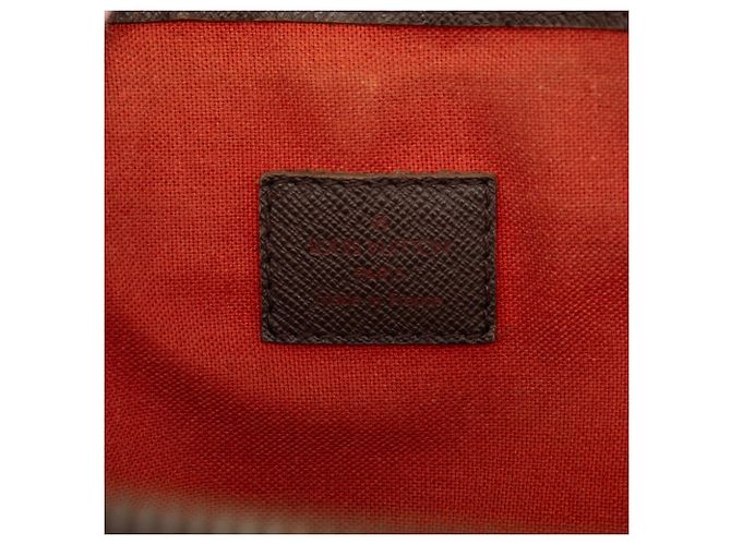 Bolso de mano Louis Vuitton Damier Ebene Belem PM Marrón Castaño - vista 5