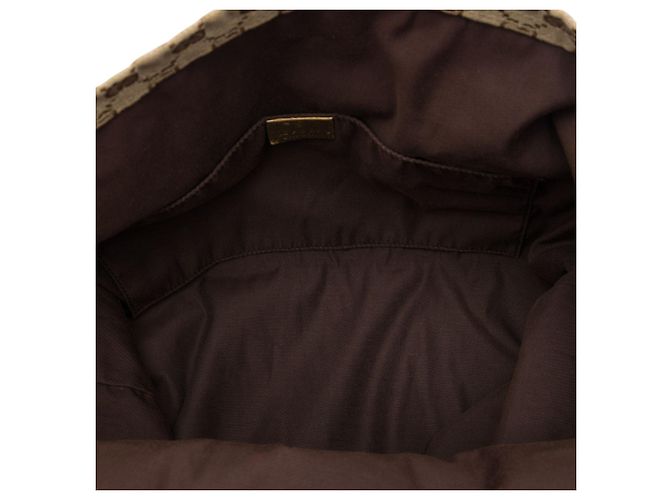 Tote Gucci GG Canvas Web Beige - vista 4