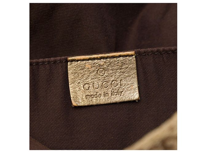 Tote Gucci GG Canvas Web Beige - vista 5
