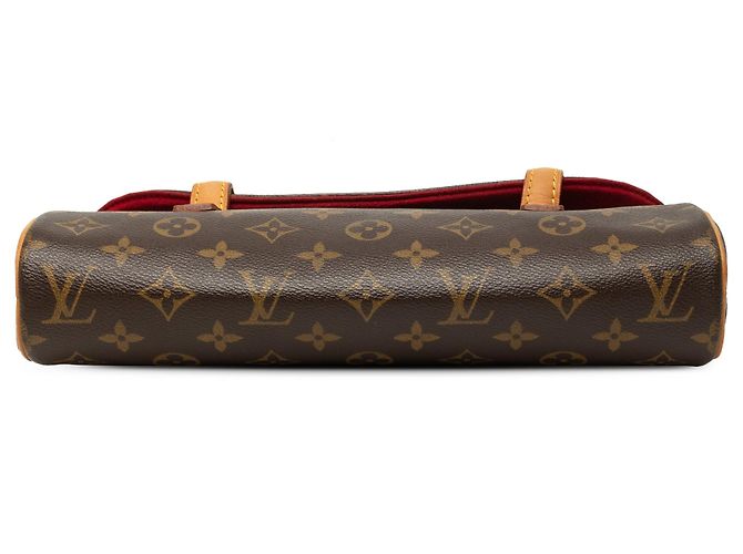 Louis Vuitton Monogram Sonatine Handtasche Braun - Ansicht 3