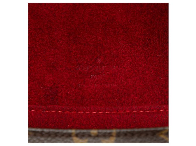 Louis Vuitton Monogram Sonatine Handtasche Braun - Ansicht 5