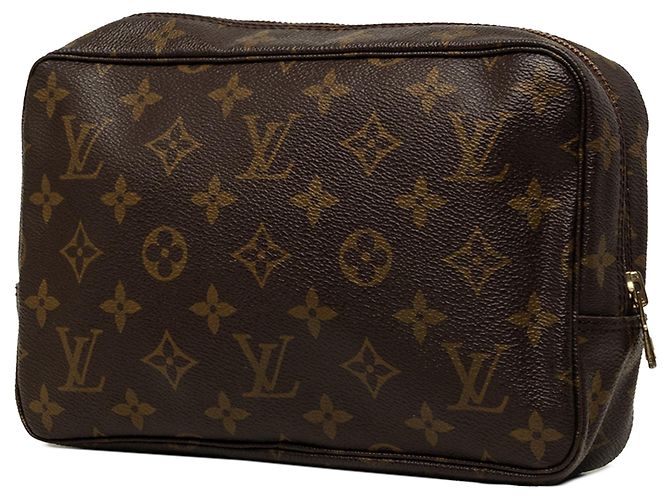 Borsa a pochette Louis Vuitton Monogram Trousse Toilette 23 Marrone - vista 2