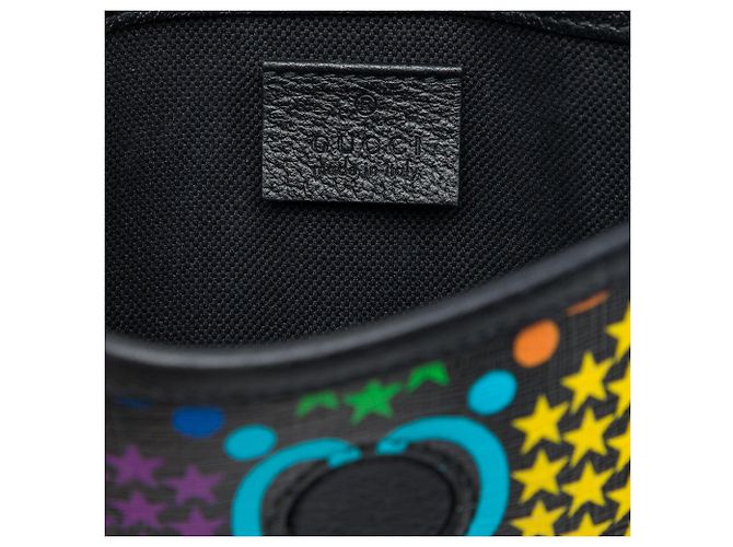 Borsa cintura Gucci GG Supreme Psychedelic Nera Nero - vista 5
