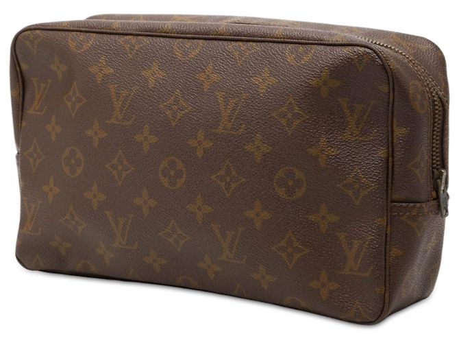 Borsa a pochette Louis Vuitton Monogram Trousse Toilette 28 Marrone - vista 2