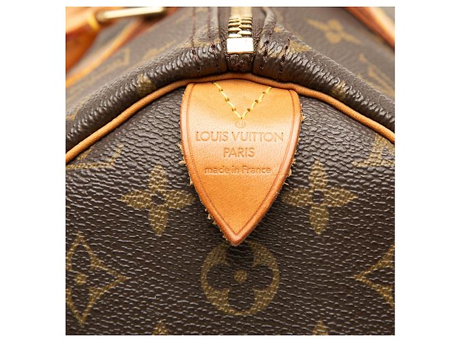 Louis Vuitton Monogram Speedy 35 Boston Tasche Braun - Ansicht 5