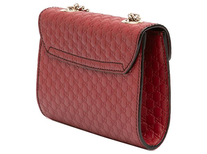 Gucci Mini Microguccissima Emily Crossbody rot - Ansicht 2