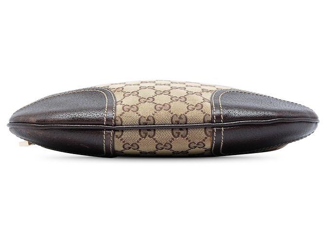 Borsa a tracolla Gucci GG Canvas Web Princy Beige - vista 3
