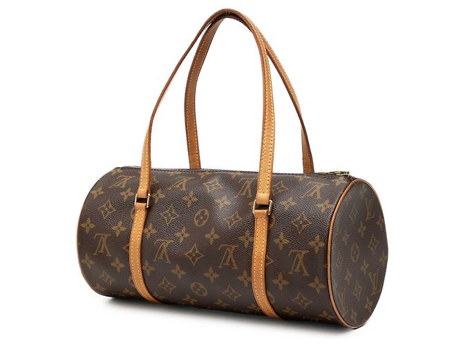 Bolso de mano Louis Vuitton Monogram Papillon 30 Marrón Castaño - vista 2