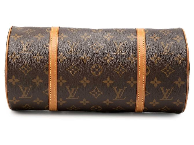 Bolso de mano Louis Vuitton Monogram Papillon 30 Marrón Castaño - vista 3