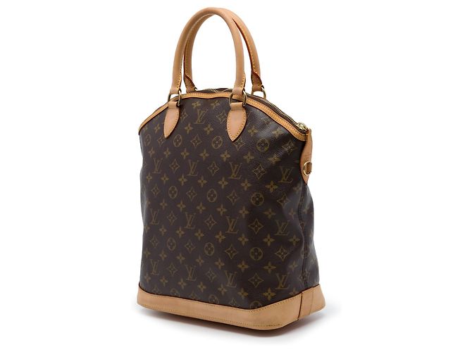 Bolsa de mão vertical Lockit Monogram Louis Vuitton castanha Marrom - vista 2